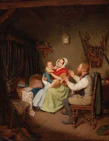 19世纪的绘画。 by Theodor Francken