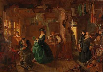詹姆斯·马歇尔，19世纪的绘画。 by James Marshall