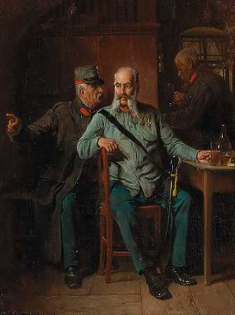 弗里德里希·弗里德尔·冯·马赫海姆：19世纪的绘画。 by Friedrich Friedländer von Mahlheim