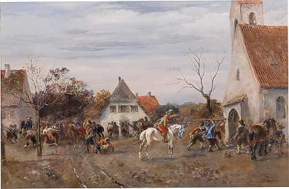 19世纪的绘画。 by Alfred Friedländer