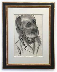 画家帕拉迪肖像，1939年 by Henri Matisse