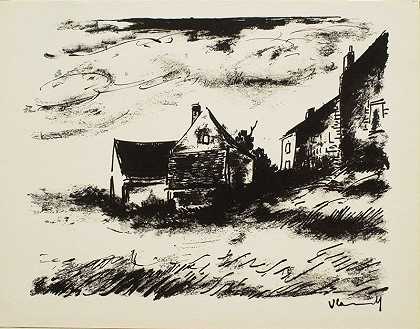 鲁伊尔的La Potinière，1886-1958年 by Maurice de Vlaminck