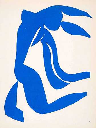 1958年没有布鲁西 by Henri Matisse