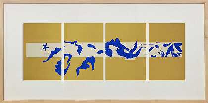 1958年的《鱼之二》 by Henri Matisse