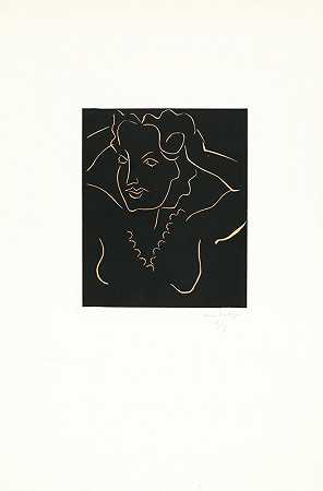 黛安，1938年 by Henri Matisse