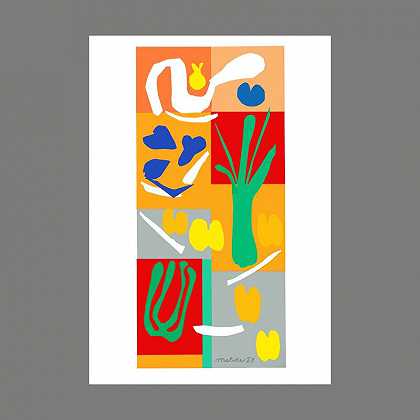 植物（蔬菜），2007年 by Henri Matisse