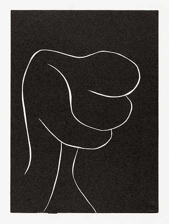 我。。。带到星座。。。（变体XI），1944年 by Henri Matisse