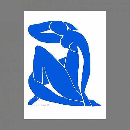 怒蓝II（蓝色裸体II），2007年 by Henri Matisse