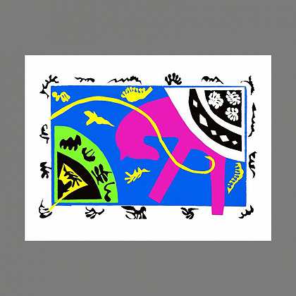 《马、骑手和小丑》，2007年 by Henri Matisse