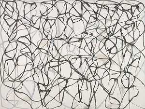 Cold Mountain 6（桥），1989-1991年 by Brice Marden