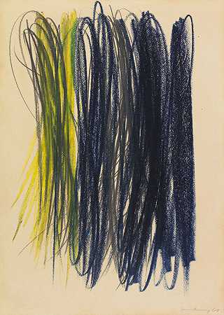 PM1961-451961。 by Hans Hartung