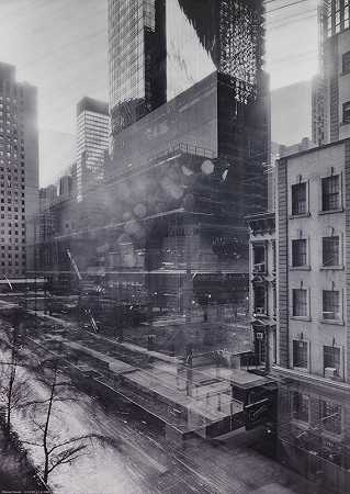 纽约现代艺术博物馆，2001-2004年。 by Michael Wesely