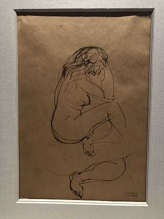 1948年《努德·多斯》 by Raoul Dufy
