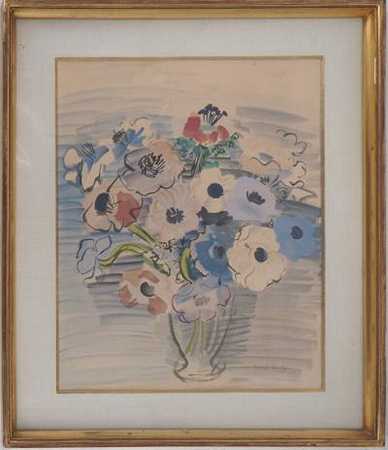 海葵的花束，20世纪 by Raoul Dufy