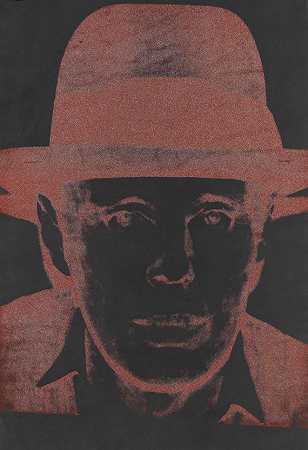 约瑟夫·贝伊斯，1980年。 by Andy Warhol
