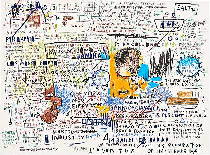 50美分一件，1982-83/2019 by Jean-Michel Basquiat