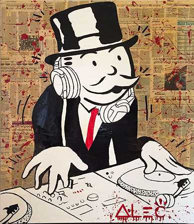 DJ垄断，2011年 by Alec Monopoly