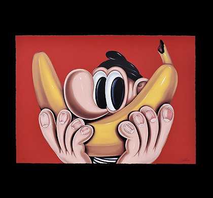 香蕉，2021 by Baldur Helgason