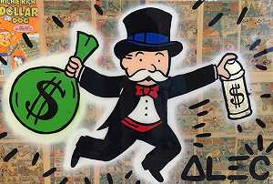 2016年，垄断货币 by Alec Monopoly