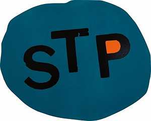 STP（3302c，黑色6 c，亮橙色c），2014年 by Lucien Smith
