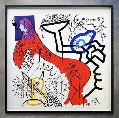 1988年第4号启示录 by Keith Haring