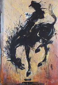 《马与骑手》，2015年 by Richard Hambleton