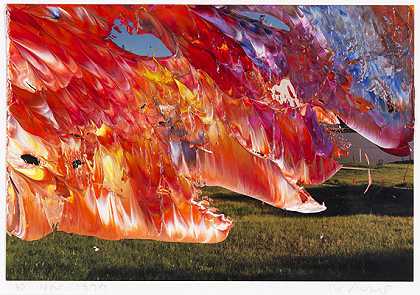 1999年，无标题。 by Gerhard Richter