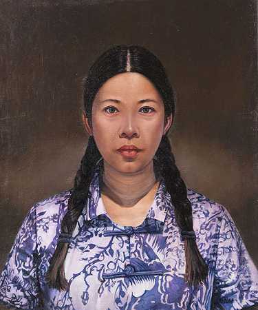 《中国女孩》，2016年。 by Aris Kalaizis