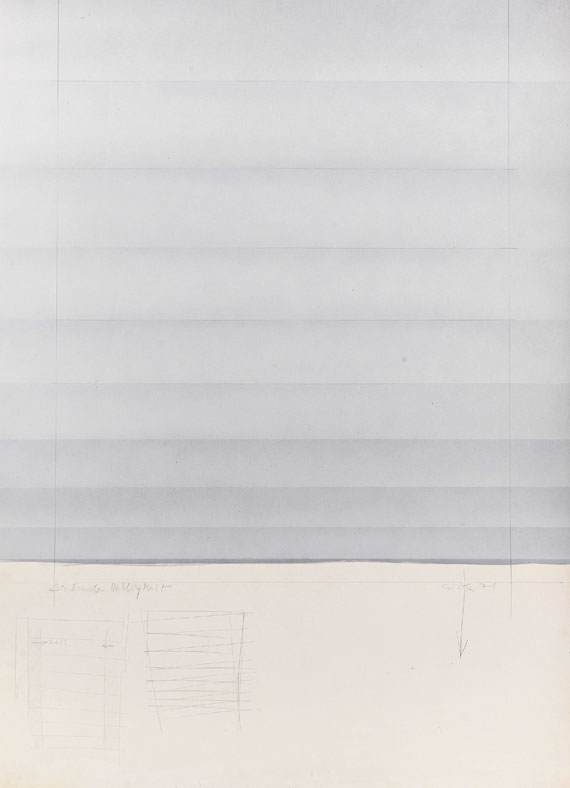 无标题（亮度下降），1987年。 by Raimund Girke
