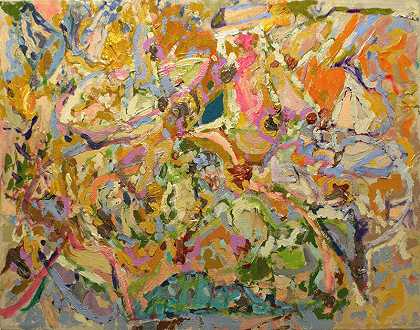 02AS-32002 by Larry Poons