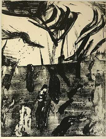 无标题（Litho#7），1966年 by Willem de Kooning