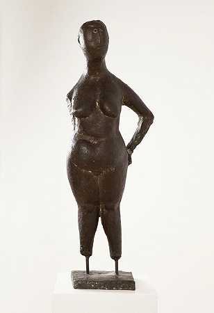 裸体，1947年 by Marino Marini