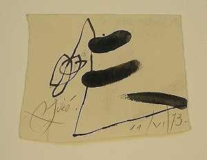 1973年，无标题 by Joan Miró