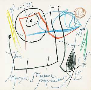 无标题，1975年 by Joan Miró