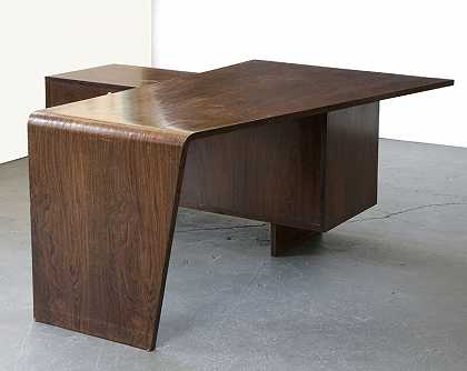 办公桌，1950年代 by Joaquim Tenreiro