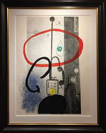 守夜人，1971年 by Joan Miró