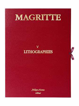 马格里特石版印刷V，2010年 by René Magritte