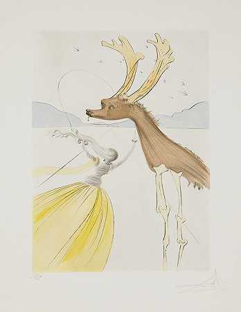 拿弗他利（以色列十二支派），1973年 by Salvador Dalí