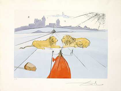犹大（以色列十二支派），1973年 by Salvador Dalí