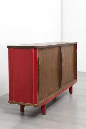 餐具柜编号150，约1950年 by Jean Prouvé