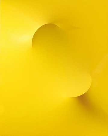 黄色，1968年 by Agostino Bonalumi