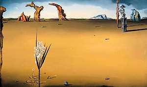 《看不见的恋人》，1946年 by Salvador Dalí