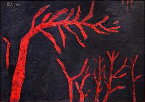 红树，1953年 by Sayed Haider Raza