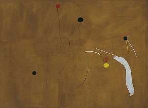 绘画（鸟），1927年 by Joan Miró