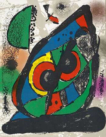 米罗石版画作品一1972年4月和1981年 by Joan Miró