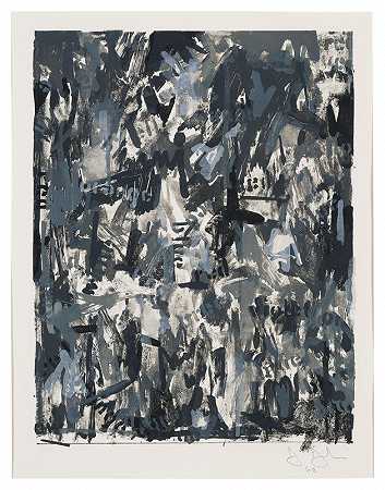 1962年《错误开始II》 by Jasper Johns