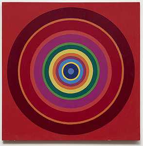无标题（目标绘画），1966-1969年 by Poul Gernes