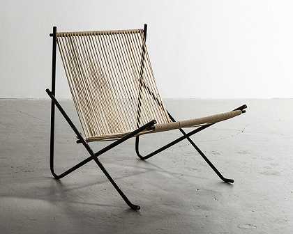 “Holscher”椅子，1952年设计本例1953年生产 by Poul Kjærholm