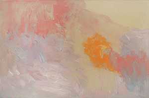 《橘色风景》，1963年 by Felrath Hines