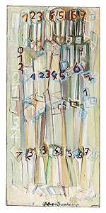 数字（杜尚），1969年 by Oswald Oberhuber